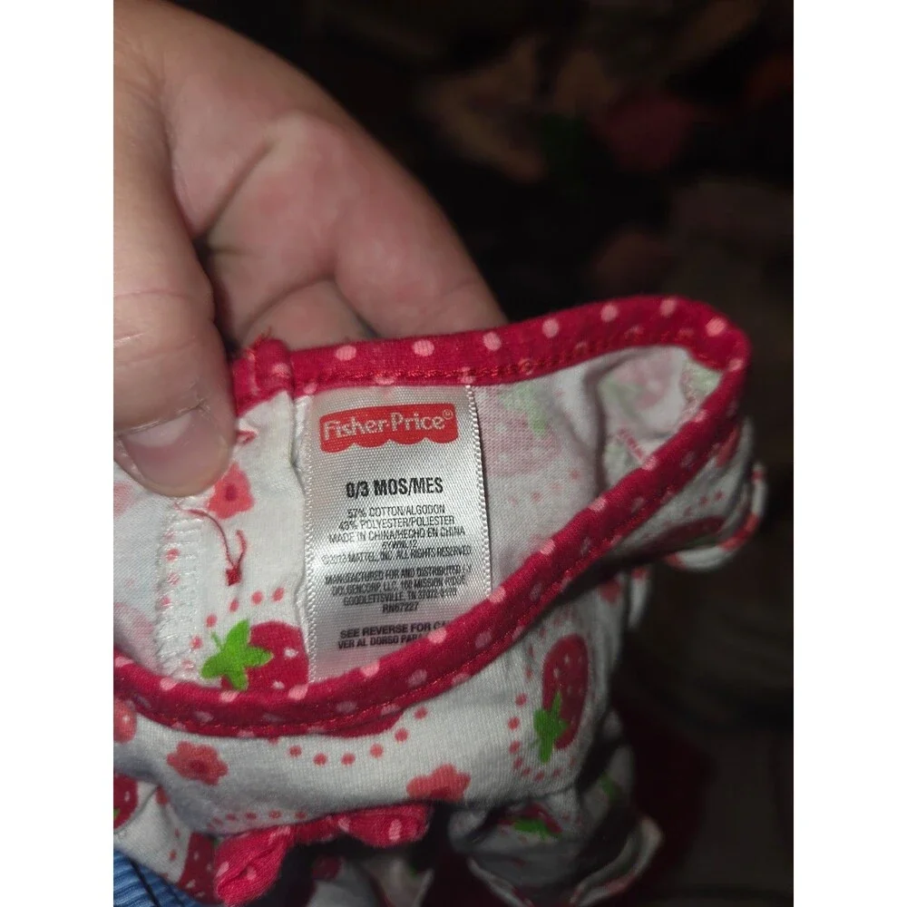 Fisher price 0-3 month top & bottoms